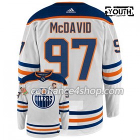 Adidas Maillot de Hockey Edmonton Oilers CONNOR MCDAVID 97 Blanc Authentic - Enfant